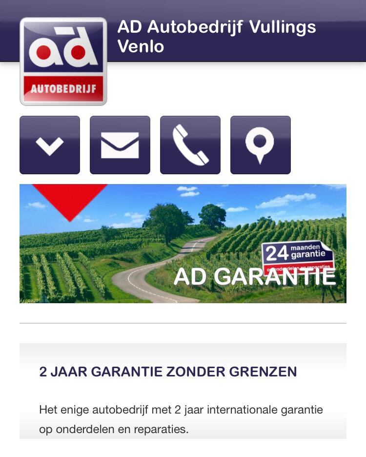 Wij zijn nu een AD autobedrijf! Kijk op onze website voor de voordelen. vullingsvenlo.nl