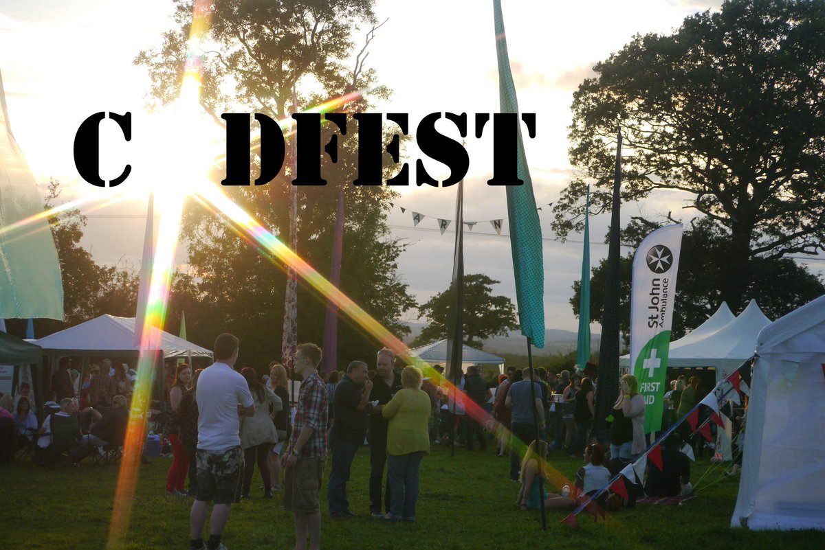 Not long now until we play the sold out <a href="/codfest/">Codfest</a>! Can't wait!