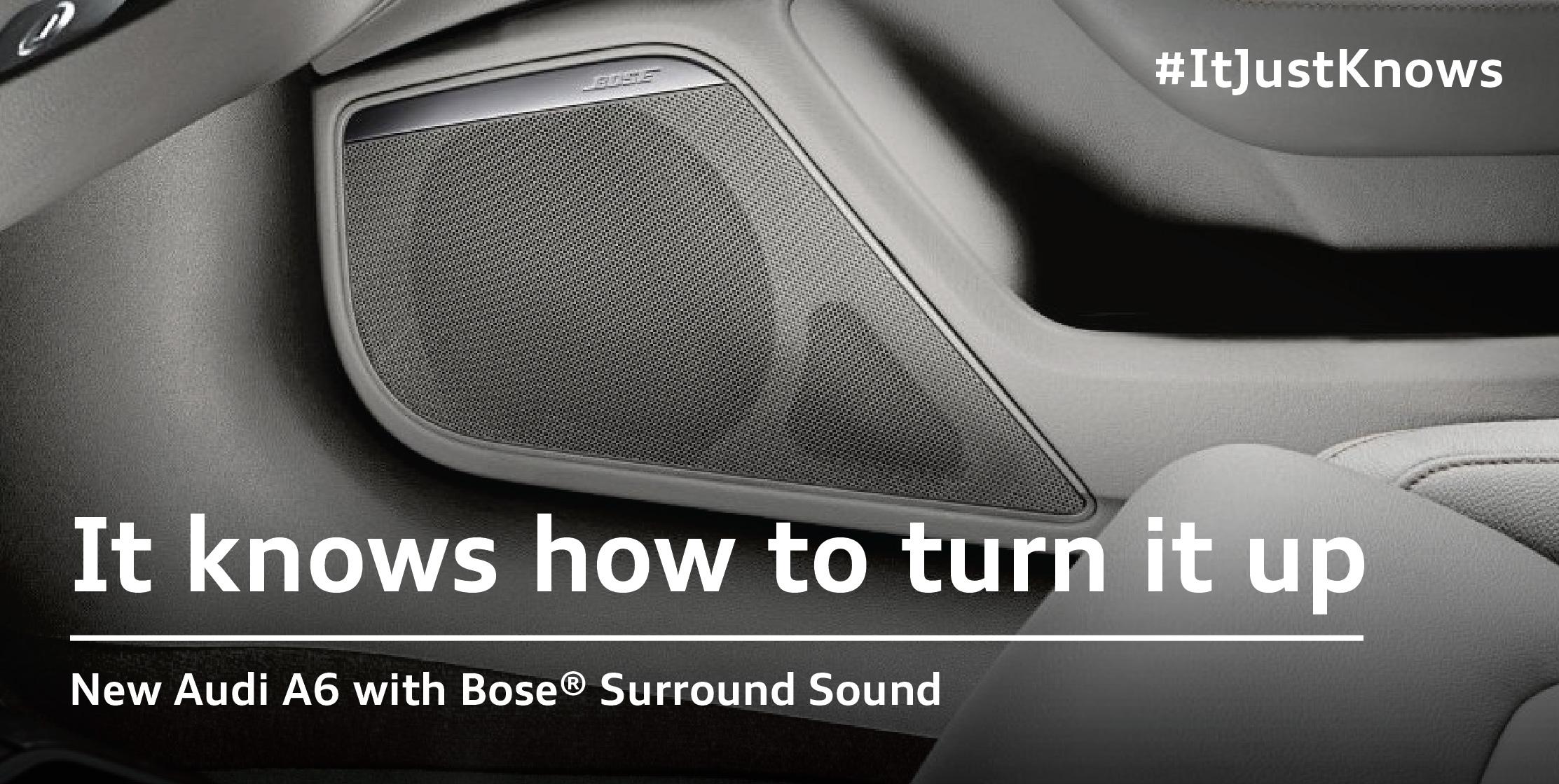 Audi a6 bose surround sound sale system
