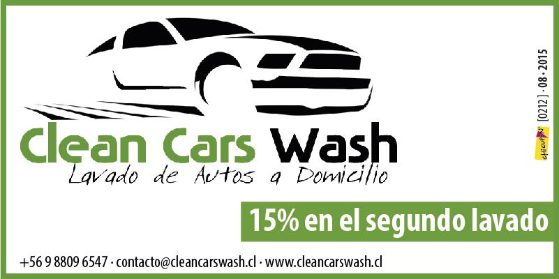 chicupon's tweet image. CLEAN CAR WASH, 15% en el segundo auto