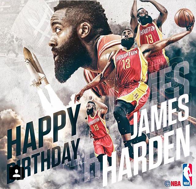 Happy birthday James Harden! 