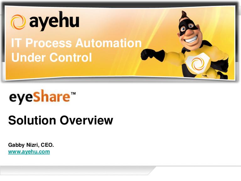 AyehuAutomation's tweet image. &quot;@TenorLLC IT Process Automation #alertnotification bit.ly/1gJJdhK Machines caring for machines, nice!&quot;