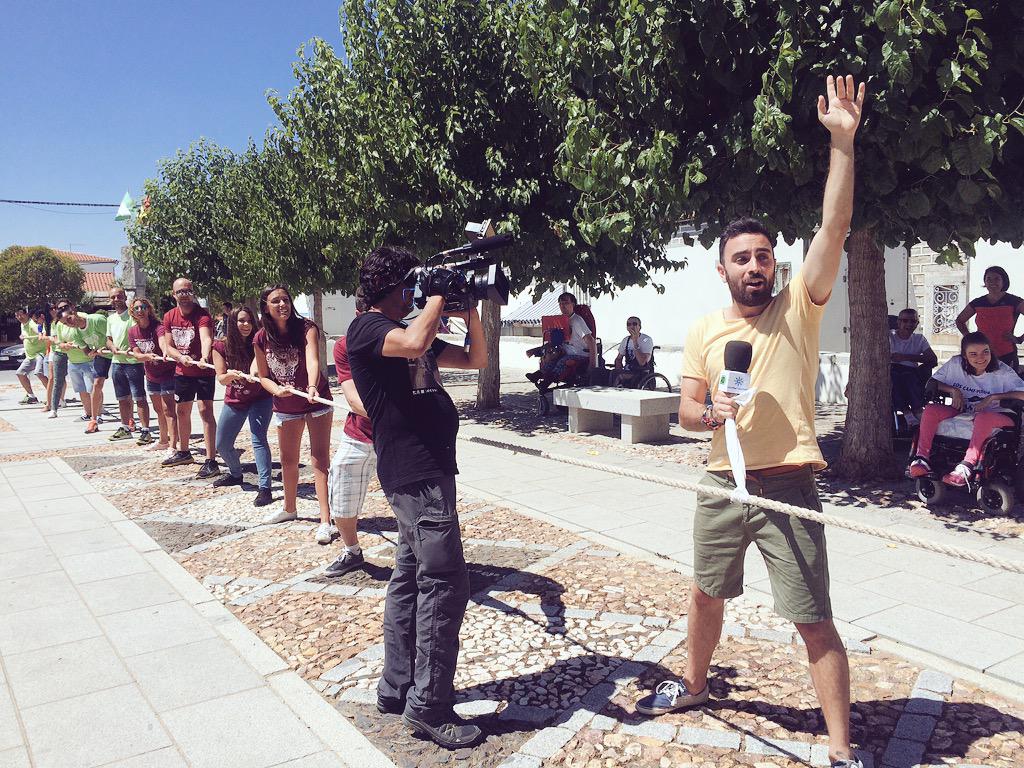 adirecto's tweet photo. Esta tarde en #ADVerano recuperamos los juegos tradicionales en #Añora Se atreverá @RafaRodrigoWeb con alguna prueba? http://t.co/gTB44qTXln