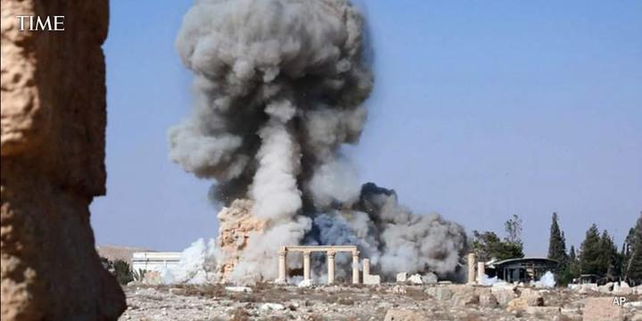 TIME's tweet photo. See ISIS’ destruction of the ancient city Palmyra http://t.co/6NVYEREmu4 http://t.co/JTDiZckP6A