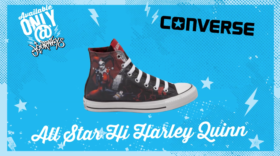 harley quinn converse journeys