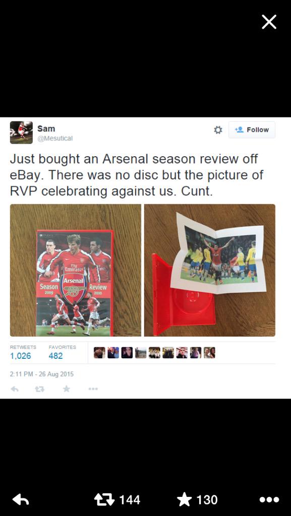 Redordead8's tweet photo. Have to admit this is top banter 😂 http://t.co/Bb5igCWkN1