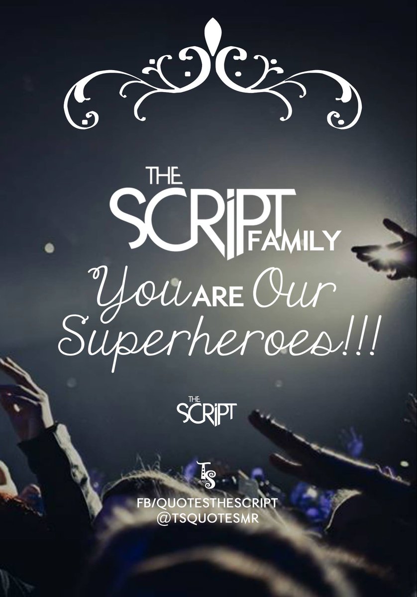 _thescript_ger's tweet image. We&apos;re here to #GiveTheLoveAround, #TheScriptFamily ❤️
Thank you for everything!!!!