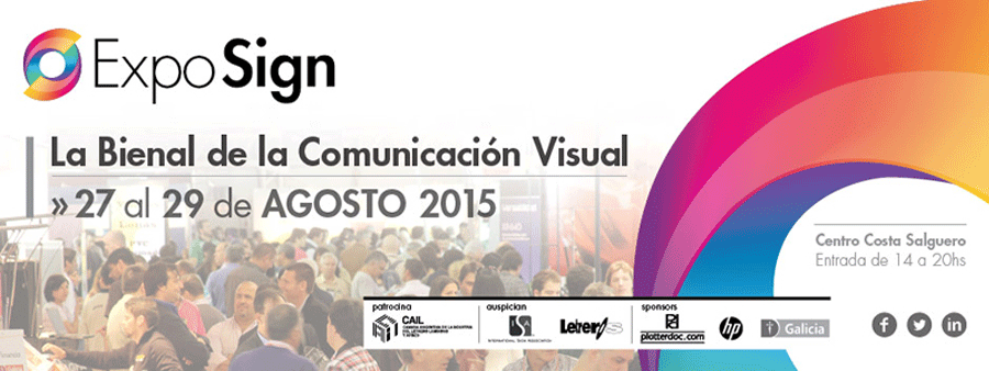 elojofestival's tweet photo. ¡Mañana comienza #ExpoSign 2015! Los 4 días podrán ver el reel de ganadores #ElOjo2014 http://t.co/BTPDzcblkh http://t.co/5jzjFmbLYf