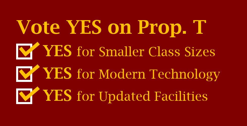 TequaAllen's tweet photo. Vote YES on Prop. T this fall to help Tequa ISD better serve students! http://t.co/kSYK6go4xY