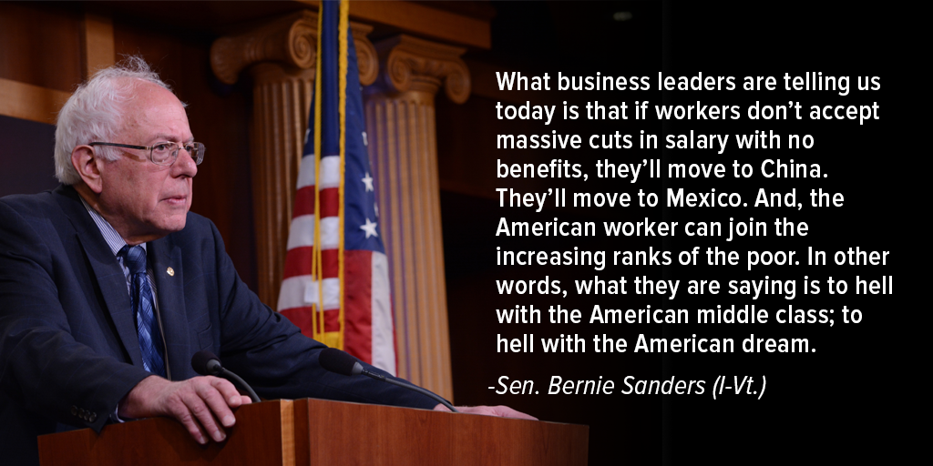 SenSanders tweet picture