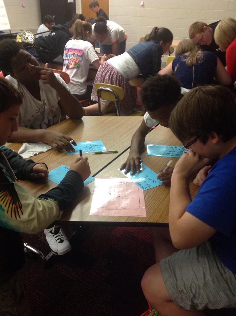 Parkviewdevils's tweet photo. Algebra Ss equations relay displaying PERSISTENCE &amp; DEPENDABILITY! #gccspride #parkviewdevils http://t.co/iFLQrVwgvP