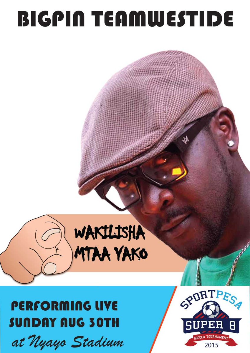 Bigpinjatelo's tweet image. TeamWesside tuko pamoja #wakilishaMtaaYako grand finale nyayo 30th #Sps8 @Noninimusic