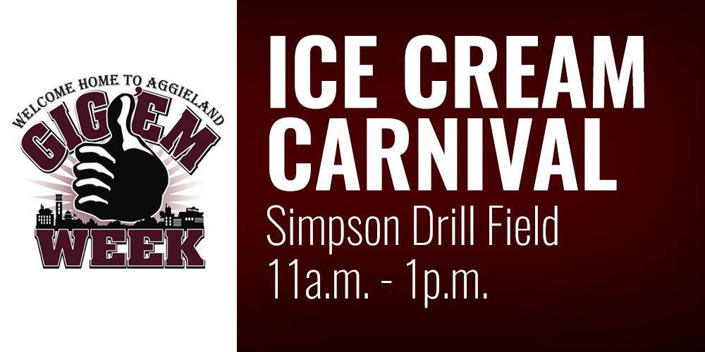 TAMU's tweet image. Ice cream, ice cream, we all scream for ice cream! 🍦
Learn more about #TAMU &amp;amp; enjoy a few scoops today! #GigEmWeek