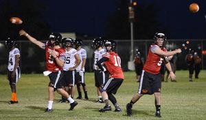 #NCAAD2 football team, UTPB hit the field officially for the first time  on.ncaa.com/1fFG29n <a href="/utpb/">UT Permian Basin</a>