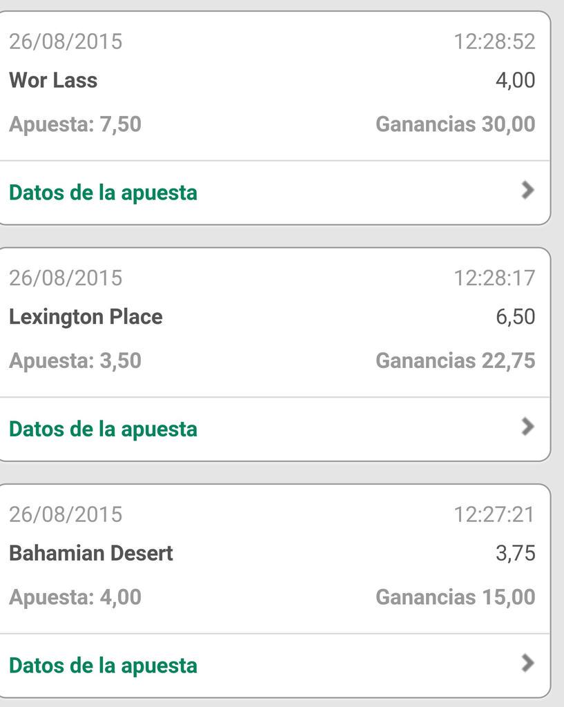 BetistaTips's tweet photo. @Robert_Feedmann Felicidades por tu trabajo de hoy eres un crack!! 🏇💰 http://t.co/aMVdGojfon