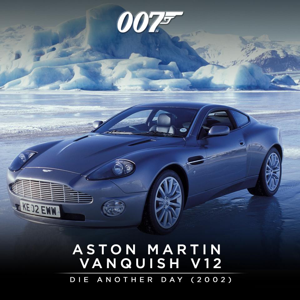 Aston Martin Vanquish Die Another Day 2002 James Bond Cars