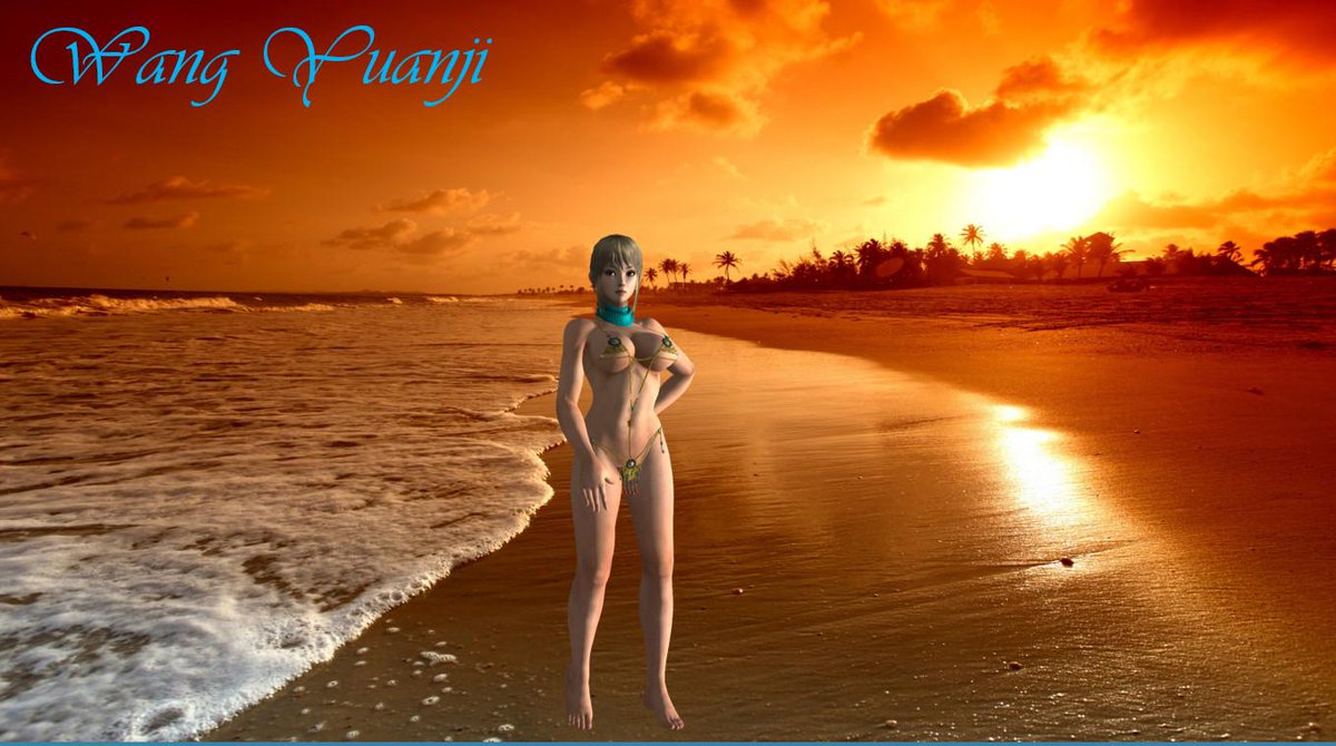 Wang Yuanji's DLC SwimSuit costume.