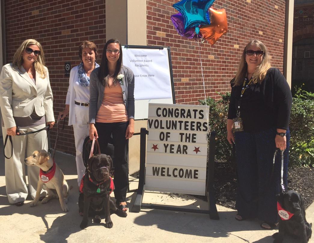 Kristy Smith, Trainer for the UDS Service Dogs Program is a Volunteer Recipient Award winner. #UDSServiceDogs