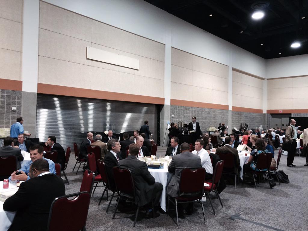 W/ such great conversations, it's hard to believe it's time for lunch! #networking #scaerospace
