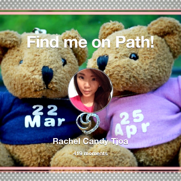 candytjoa's tweet photo. I've shared 419 memories with my friends on #Path - see them now at http://t.co/dziNeXlETT! #thepersonalnetwork http://t.co/4RPx38pPII