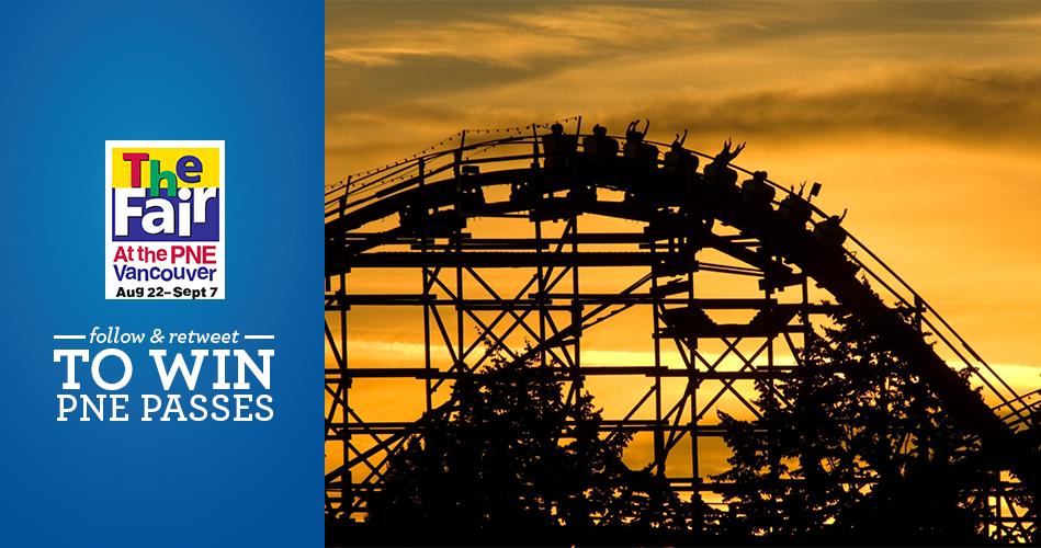 BCAA's tweet photo. Heading to #TheFair @PNE_Playland? @BCAA is giving away free passes! Simply follow us &amp; retweet this post to enter! http://t.co/5h22fDYFNV