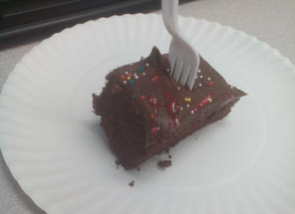 I finally got some cake!
