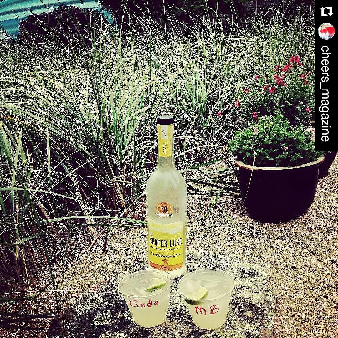 #Repost @cheers_magazine
Crater Lake Sweet Ginger Vodka makes for a "kicking mule". Yum!