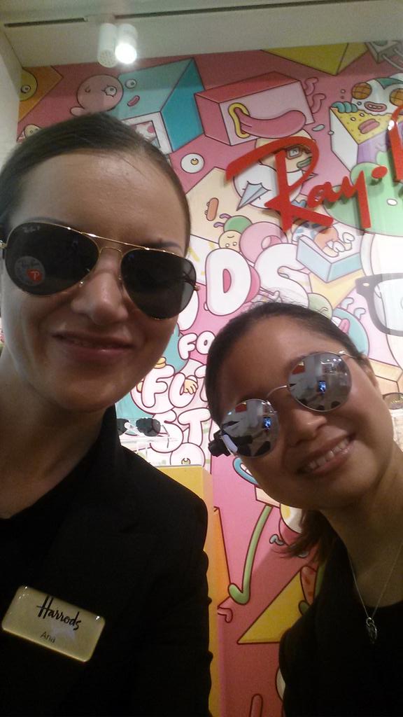 Ana_Trosin's tweet photo. Happy Day! #kids #MiniHarrods @shanearay @NataliaMatysia4 @ray_ban #LUXclusive http://t.co/z0TH8dxZ10
