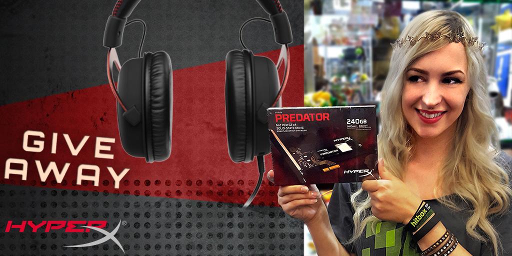 Let's do another give-away! Win @HyperX gear with #hitboxlive. RT and go to bit.ly/htbx_HyperX to enter now! :-)