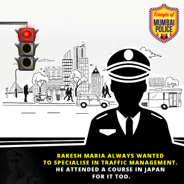 FrndsMumPolice's tweet photo. Here is something you didn't know about Rakesh Maria? Luckily for us Mumbaikars, fate had other plans for him! http://t.co/uCsugn5lQR
