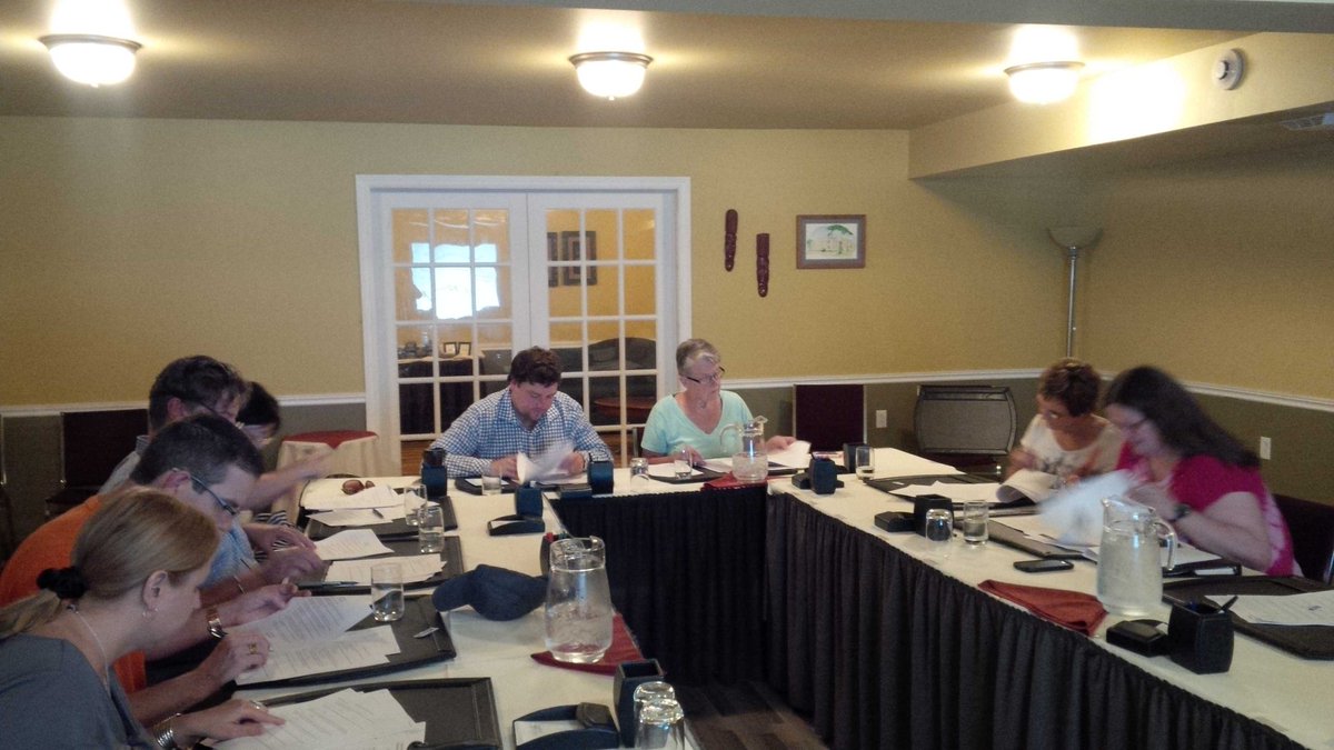 linganbay's tweet photo. Cape Breton District Local hard at work at Executive Planning http://t.co/VpHoTcDgMf