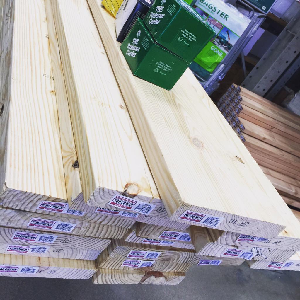 Bought a bunch of materials. New urban project for @AwesomeRaleigh coming very soon! Stay Tuned.