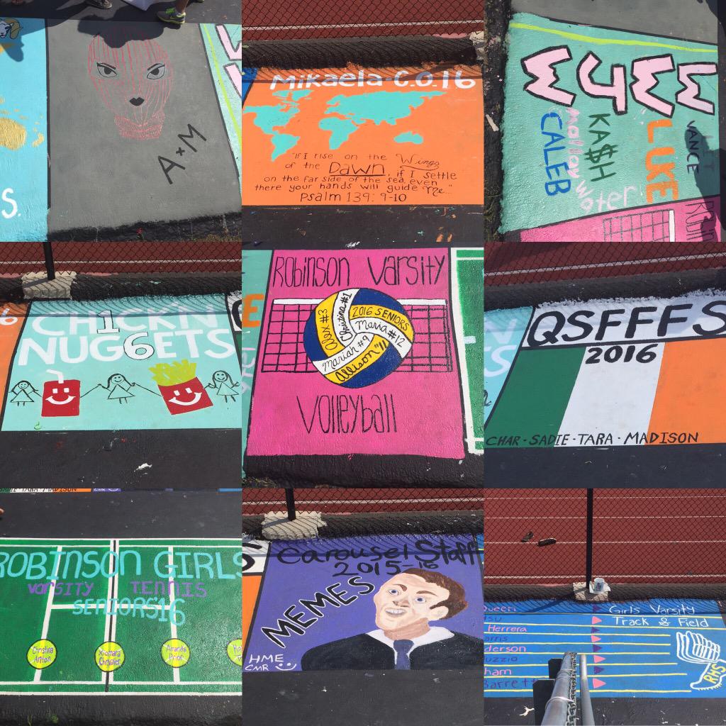RoboSeniors2016's tweet photo. Great job today, Class of 2016! Which one's your favorite? Rt and tell us! #Robo2016 #LetsGetIt16 #RamPride http://t.co/CDZrDOlYY3