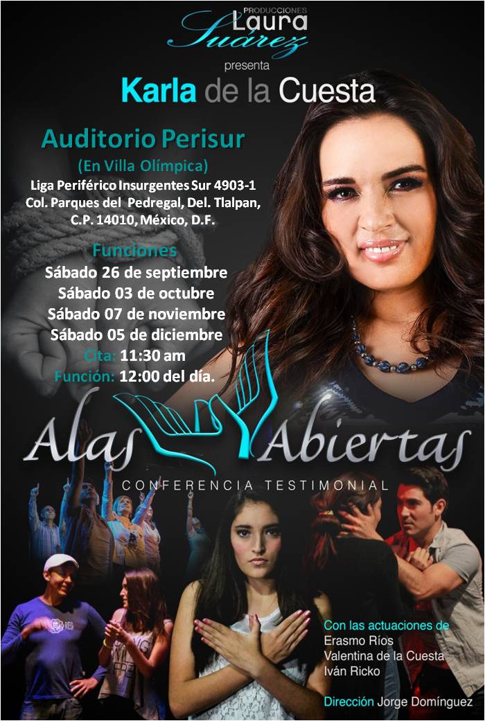 AlasAbiertasOrg's tweet photo. #ALASABIERTASCONFERENCIA consulta aquí nuestras funciones #AuditorioPerisur ¡ASISTE! http://t.co/QPmDNadPsU