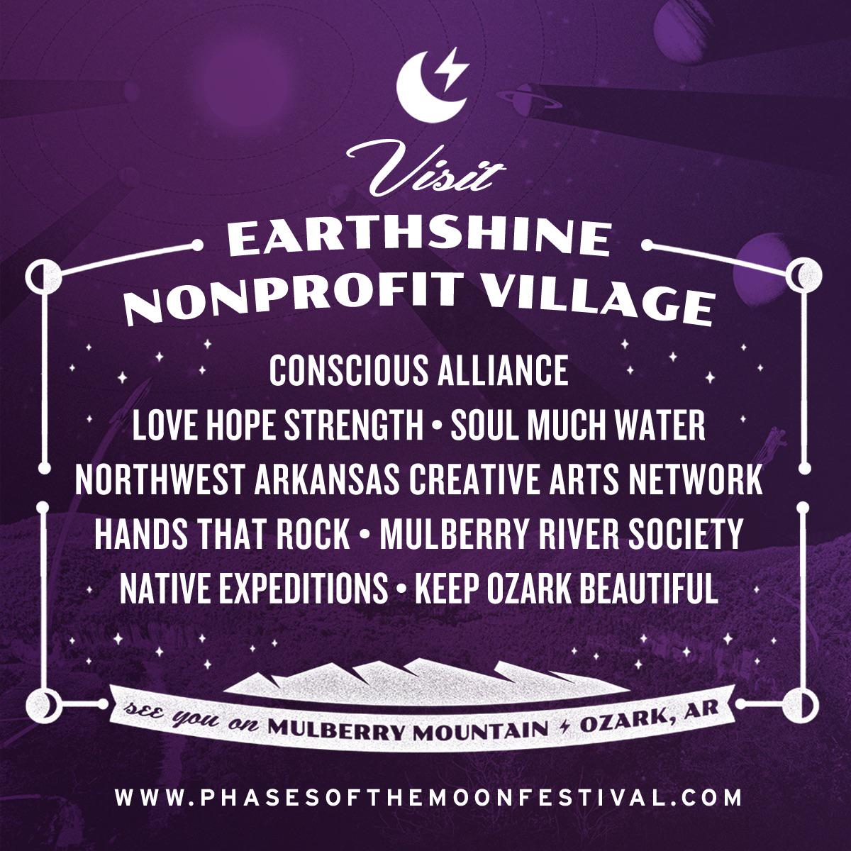 Make sure to stop by the EarthShine NonProfit Village while at Phases! potm.us/?p=10391 <a href="/ArtThatFeeds/">Conscious Alliance</a> <a href="/LHSF/">LoveHopeStrength</a>