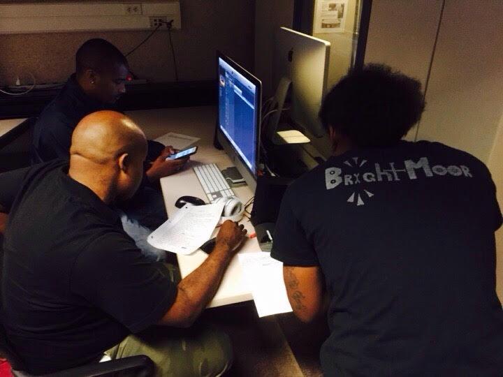 Behind the scenes: In the studio w/#Detroit youth laying down tracks for <a href="/RossMakerFaire/">Ross Maker Faire</a>! #rossimpact #sec6 #hiphop