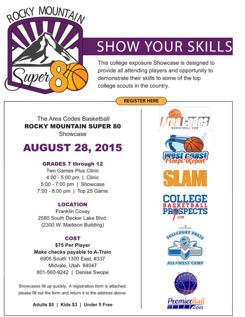 Rocky Mountain Super 80 Exposure Showcase this Friday sign up. 4pm- 8pm. 
atrainforyouth.com/index.php?opti…