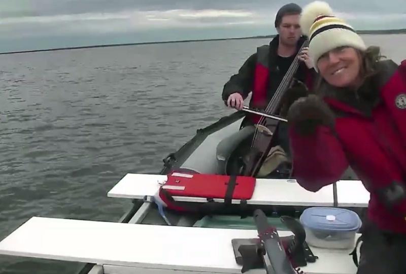 Buzz_Legend's tweet photo. When these #beluga #whales heard #cello music, an amazing thing happened @explorerorg via:http://t.co/1LIOrWCESa http://t.co/KjlJmPCxhv