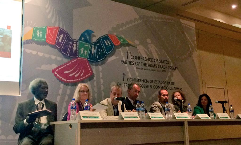 ATT_PS's tweet photo. @ATT_PS: ATT monitor report side event right now
Side event room 1  
@amb_lomonaco @annamac33 http://t.co/EGO9J6zVV3 http://t.co/Bll9gRFyK8