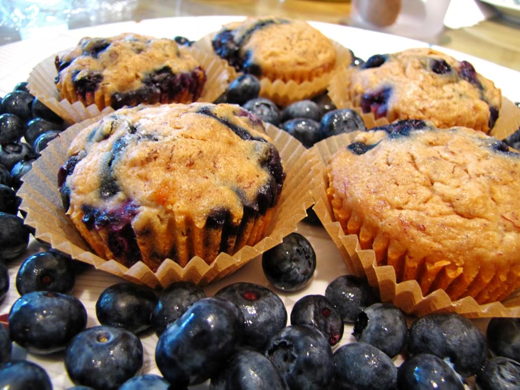 Soft &amp; fluffy blueberry muffins for breakfast this morning! #glutenfree #dairyfree #sugarfree 
wp.me/p3JEaE-bI