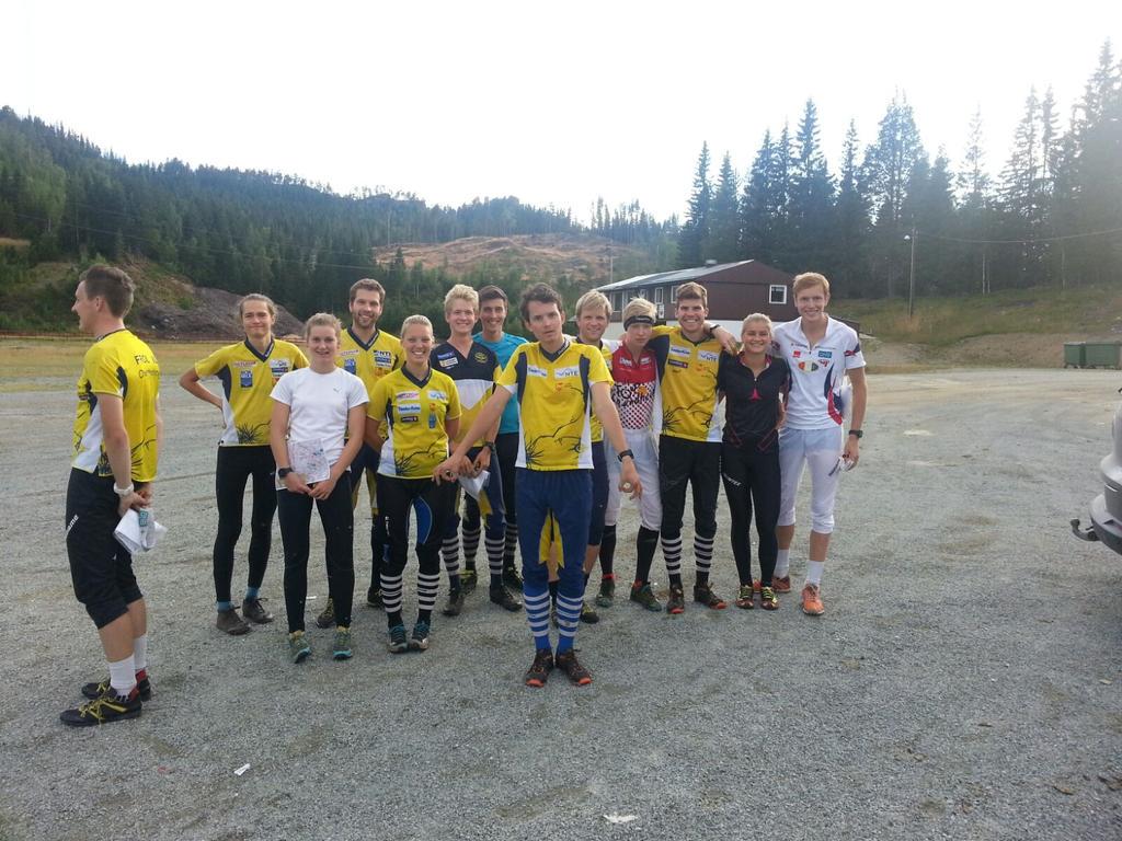 Det nærmer seg NM nå! Bra matcing på dagens stafettøkt. Også <a href="/FossumElite/">FossumElite</a> og Nydalen SK var med på kjøret.