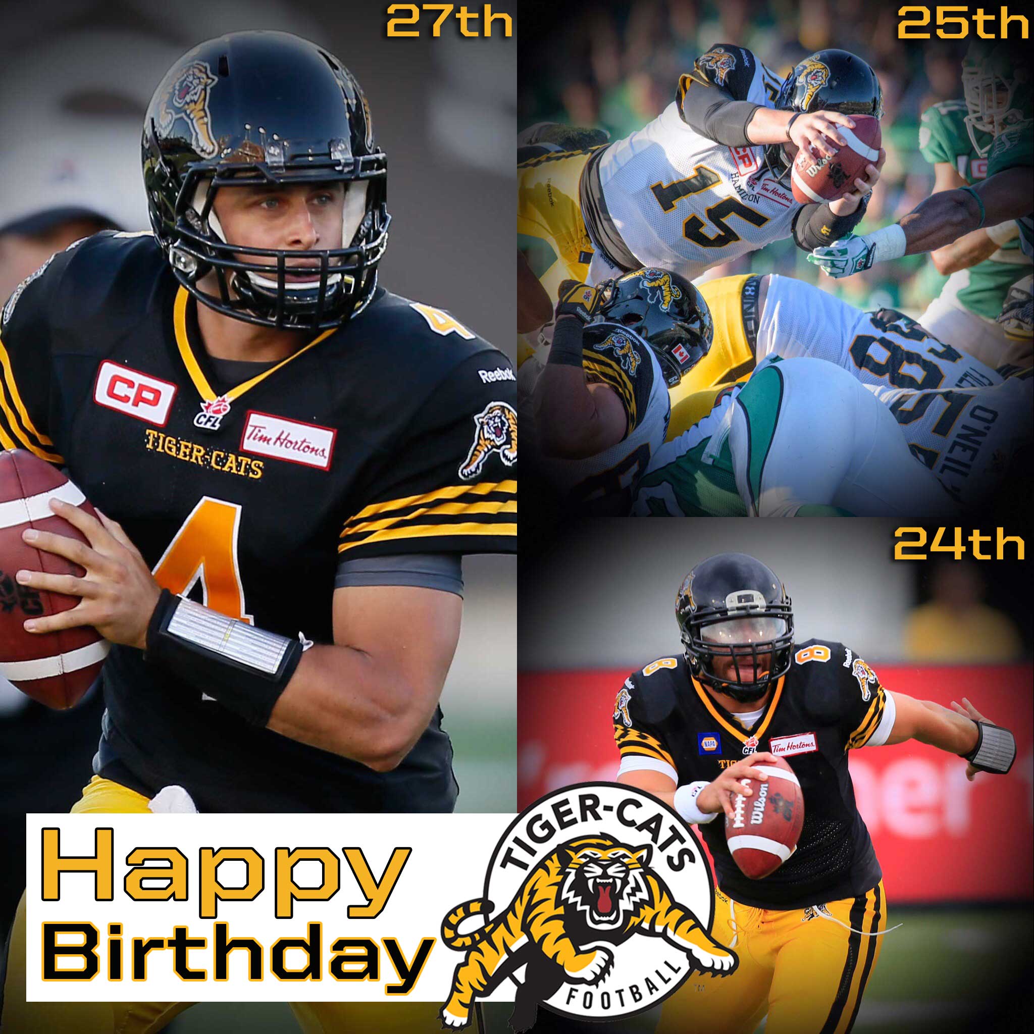The had a trifecta of QB birthdays this week! Happy Birthday Jeff Mathews and Jeremiah Masoli. 