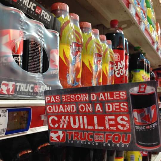 CrazyBreakTeam's tweet photo. Ahahah @TrucDeFou clash @RedBullFrance 
#humour #mdr #publicite http://t.co/9pQwD5bkPK
