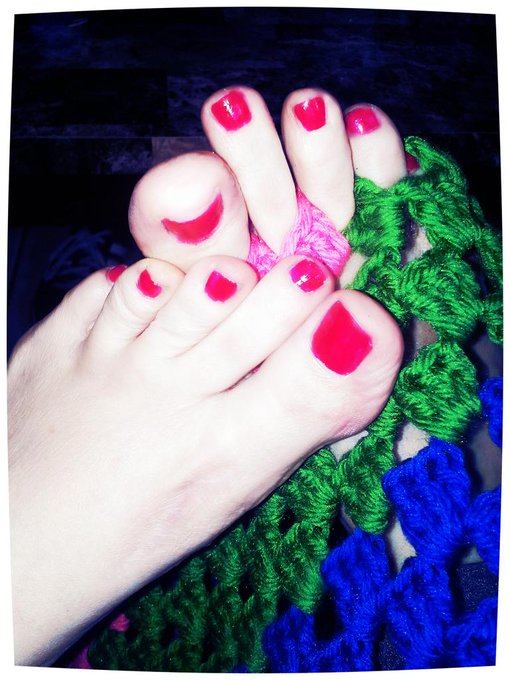 Quick #feet pic; snuggling in My blankie  #toes #foot #footfetish #redtoenails I need a pedi tho! http://t<a href="/tag/feet"class="tags">#feet</a><a href="/tag/toes"class="tags">#toes</a><a href="/tag/footfetish"class="tags"><span>#footfetish</span></a><a href="/tag/foot"class="tags"><span>#foot</span></a><a href="/tag/redtoenails"class="tags"><span>#redtoenails</span></a>