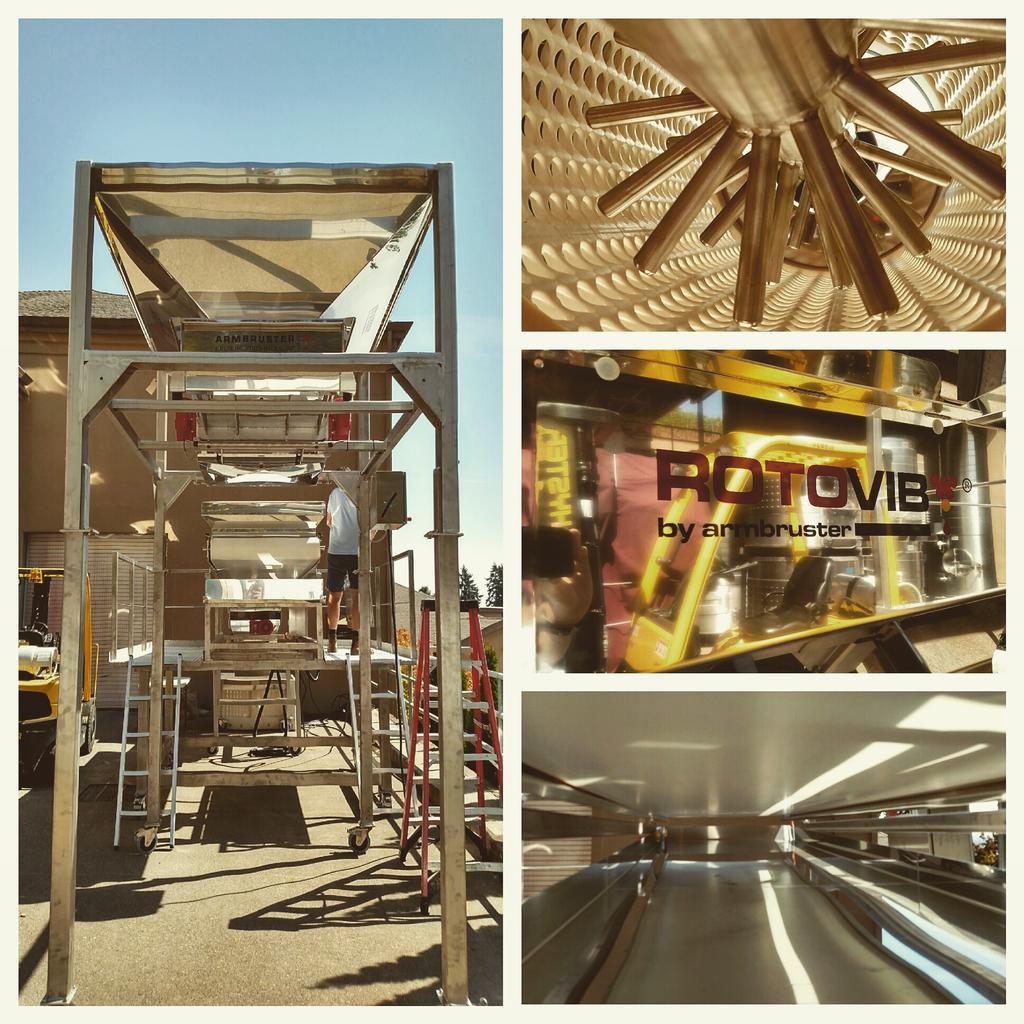 ArcherySummit's tweet image. #christmas came early with new sorting equipment for #2015harvest #fruitsorting #oregonpinot