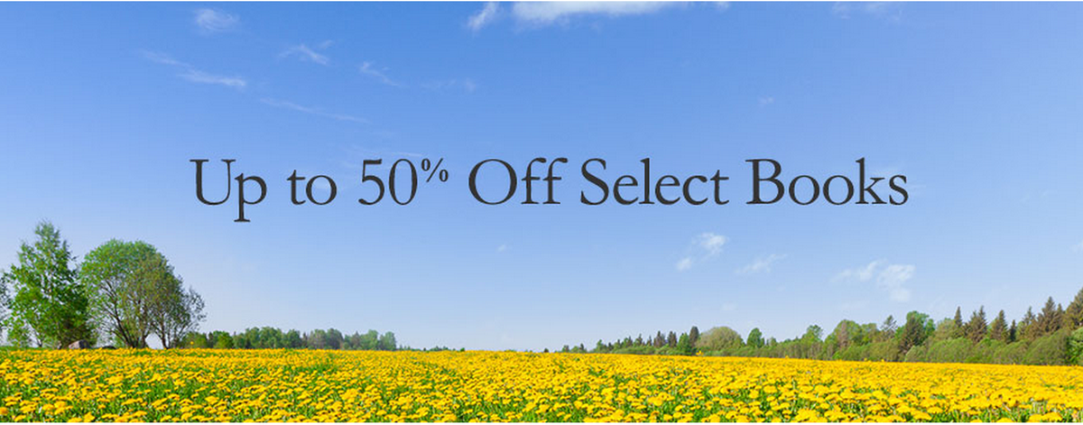 Up to 50% Off Select Books!

amzn.to/1WSWgxM