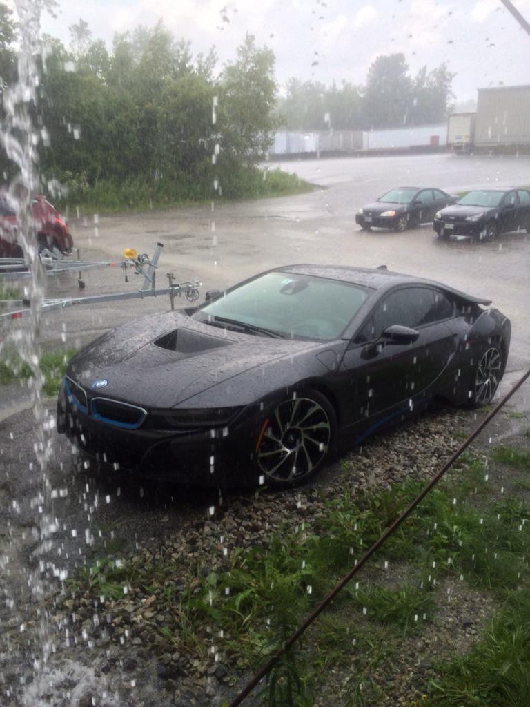 bmooodd's tweet photo. Haha the bmw was more like a boat than a car today http://t.co/1zGC7LLNpg