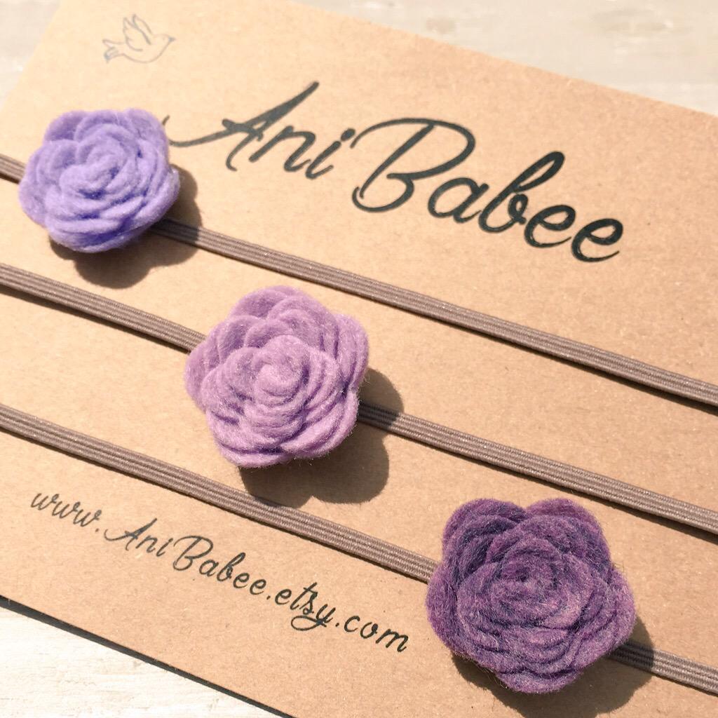 #BabyHeadbands #handmade #feltflower #etsianstyle etsy.com/listing/242859…