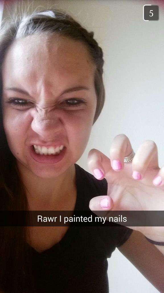 jeronscott's tweet image. Well my pink nailed dinosaur definitely is pretty and she just so happens to be my best friend. I luv u  @kayleec_14