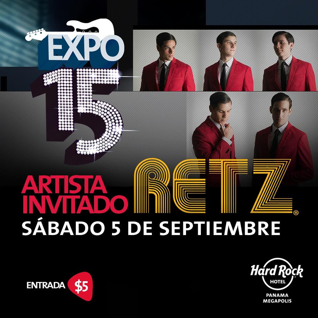 HRHPanamaMega's tweet photo. Confirmado! RETZ estará también en la Expo 15. Los esperamos a todos en septiembre en el Megapolis Convention Center. http://t.co/UuNicemmMe